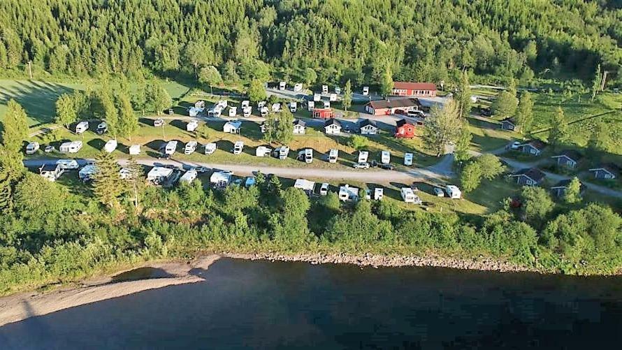 Langnes Camping, Grong Exterior photo